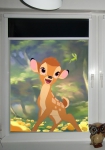 Nach Wunsch bedruckt in jeder Gre z.B. Bambi Fotorollo Motive 1 fr Fenster Rollos Walt Disney